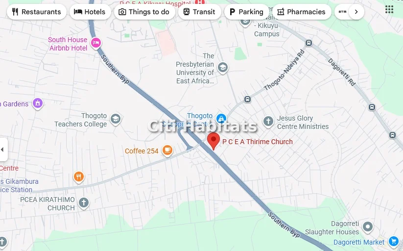 Land for sale in Kikuyu Town