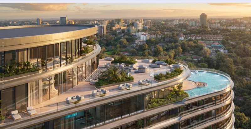 Luxury 1 Bedroom Apartments on Riverside Drive from KSh 8.3M