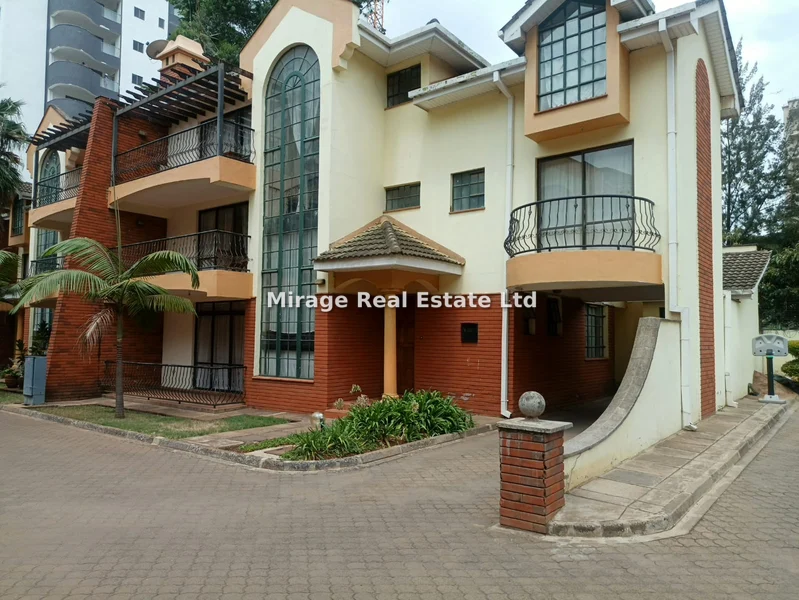 4-bedroom Townhouse for rent in Kileleshwa