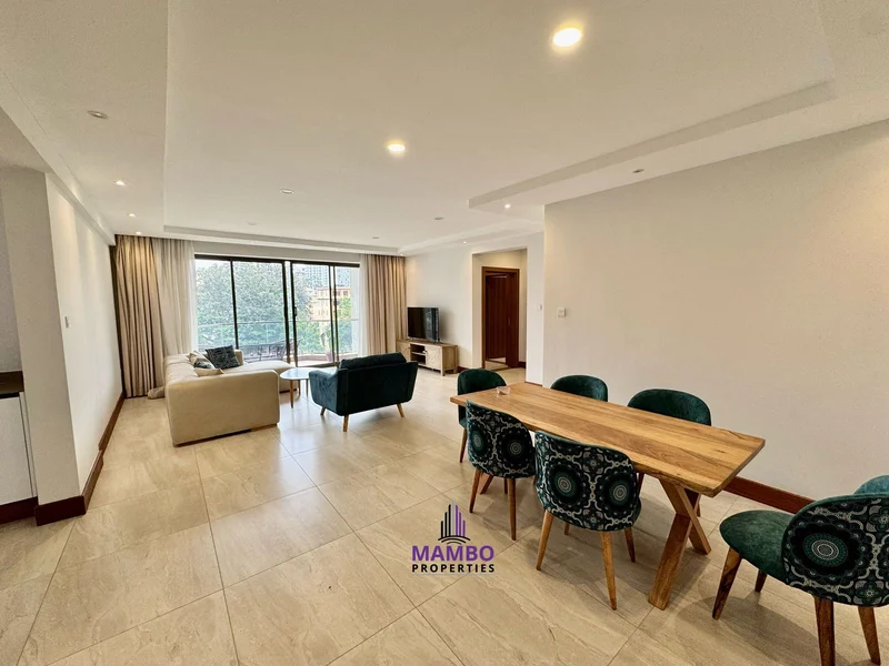 Newly built 2 bedroom furnished apartment available for rent in Westlands