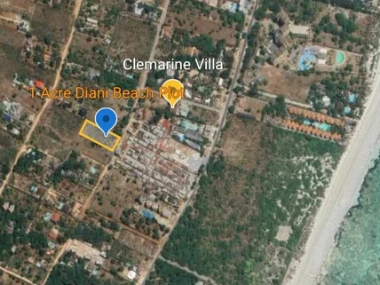 Land for sale in Diani, Kwale County