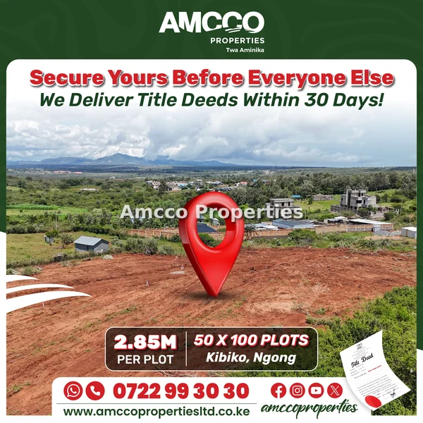 Land for sale in Ngong