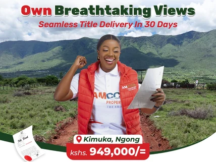Land for sale in Kimuka, Ngong