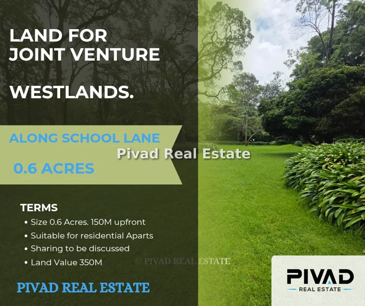 Land for sale in Westlands Area