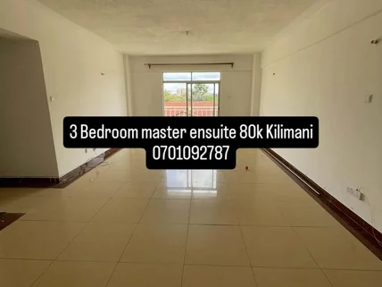 3-bedroom Apartment for rent in Kilimani, Nairobi