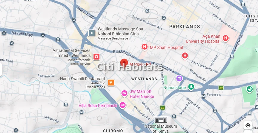 Land for sale in Westlands Area