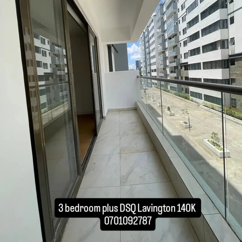 Modern 3 Bedroom + DSQ Apartment To Let – Lavington