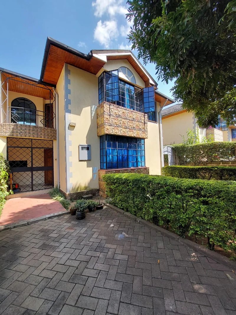 A 4bdrm townhouse for sale in Lavington