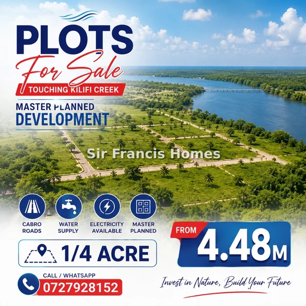 Land for sale in Kilifi
