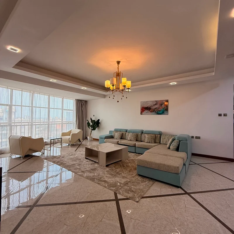 Elegant Fully Furnished 3-Bedroom Apartment + DSQ – Lavington | KSh 200,000/Month