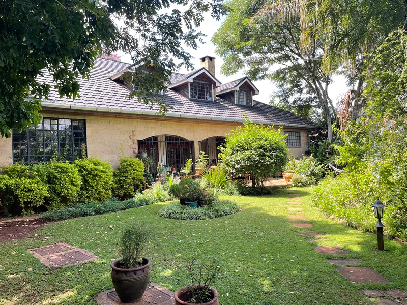 A Luxurious villa sitting on 1/2 acre in a safe and secure area loresho for sale