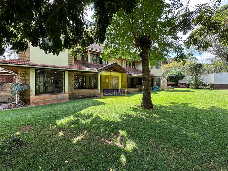 Lower Kabete Gated Corner Home with Expansive Private Garden/for sale