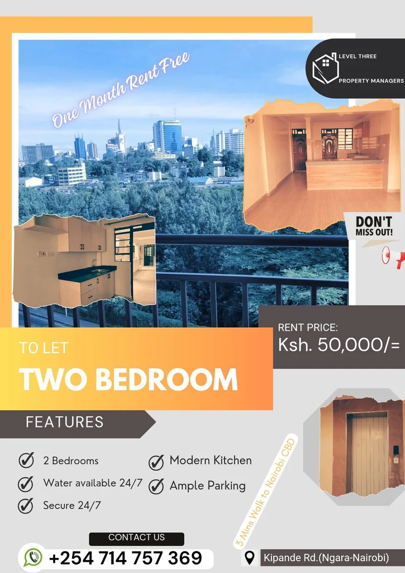Spacious Two Bedroom Ensuite TO LET