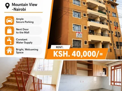 2-bedroom Apartment for rent in Mountain View, Westlands