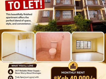 2-bedroom Apartment for rent in Ruaka, Kiambu County
