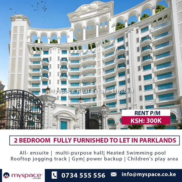 2-bedroom Apartment for rent in Parklands