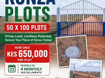 Land for sale in Konza City, Machakos County