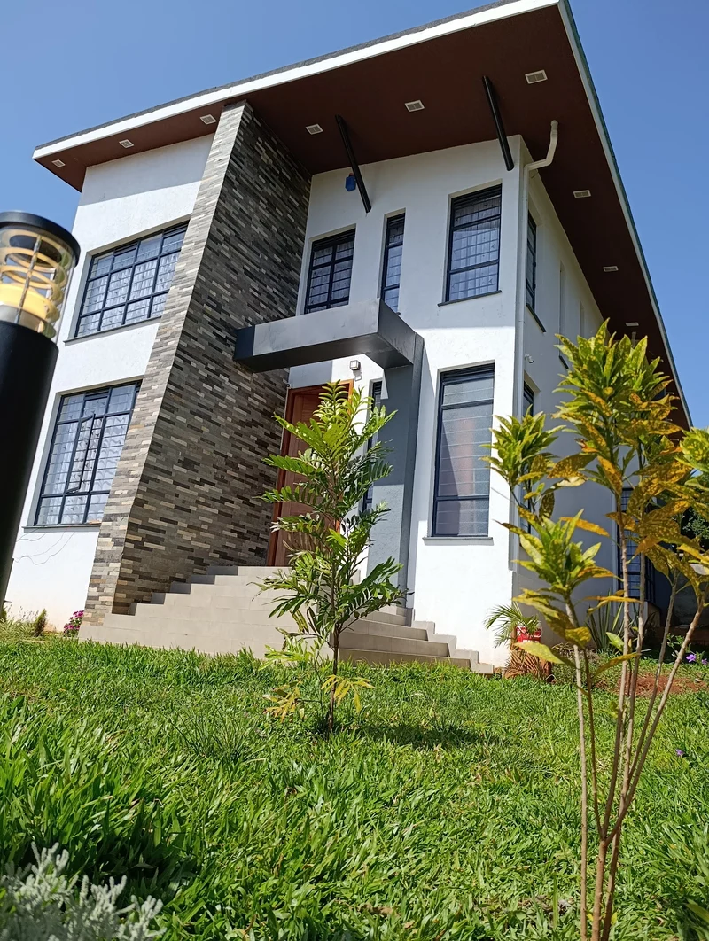 4 bedroom villa located on Muhuri road off Waiyaki Way