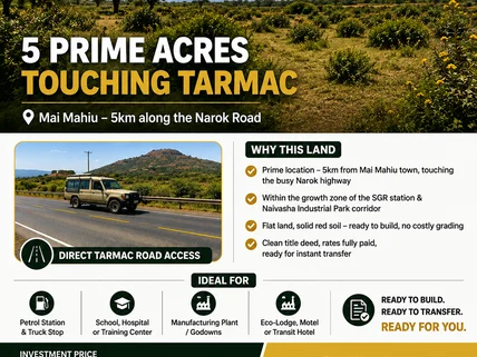 Land for sale in Mai Mahiu, Nakuru County