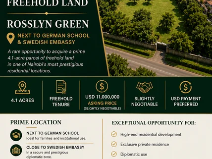 Land for sale in Rosslyn, Westlands