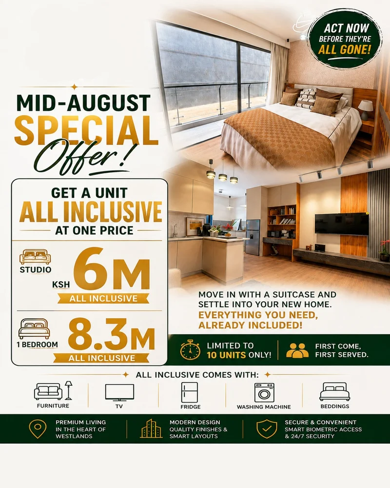 furnished 1 bedroom for sale