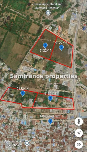 Commercial Land for sale in Mtwapa