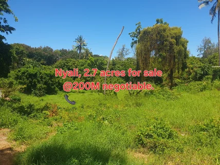Land for sale in Nyali Area, Nyali