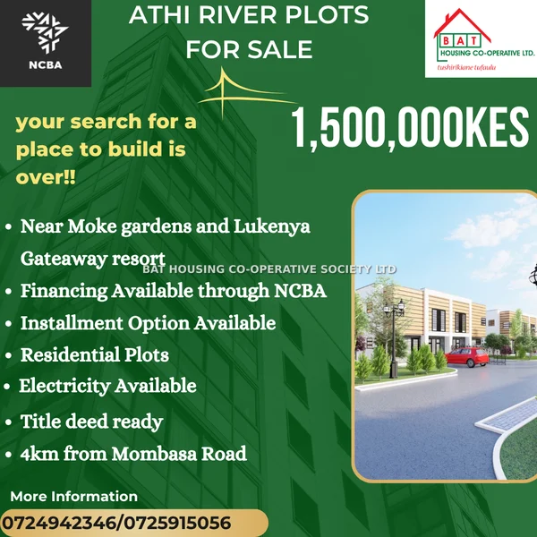 Land for sale in Athi River