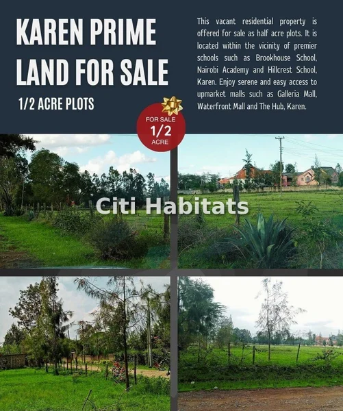Residential Land for sale in Karen