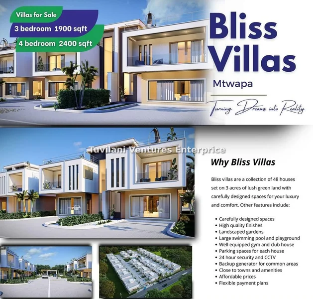 4-bedroom Villa for sale in Mtwapa
