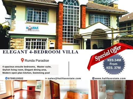 4-bedroom Villa for sale in Runda, Westlands
