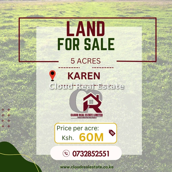 Land for sale in Karen