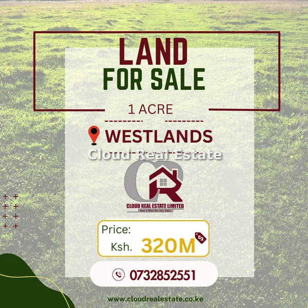 Land for sale in Westlands Area