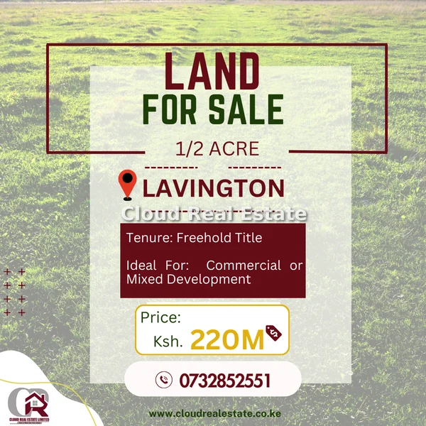 Land for sale in Lavington