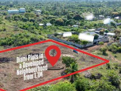 Land for sale in Diani, Kwale County