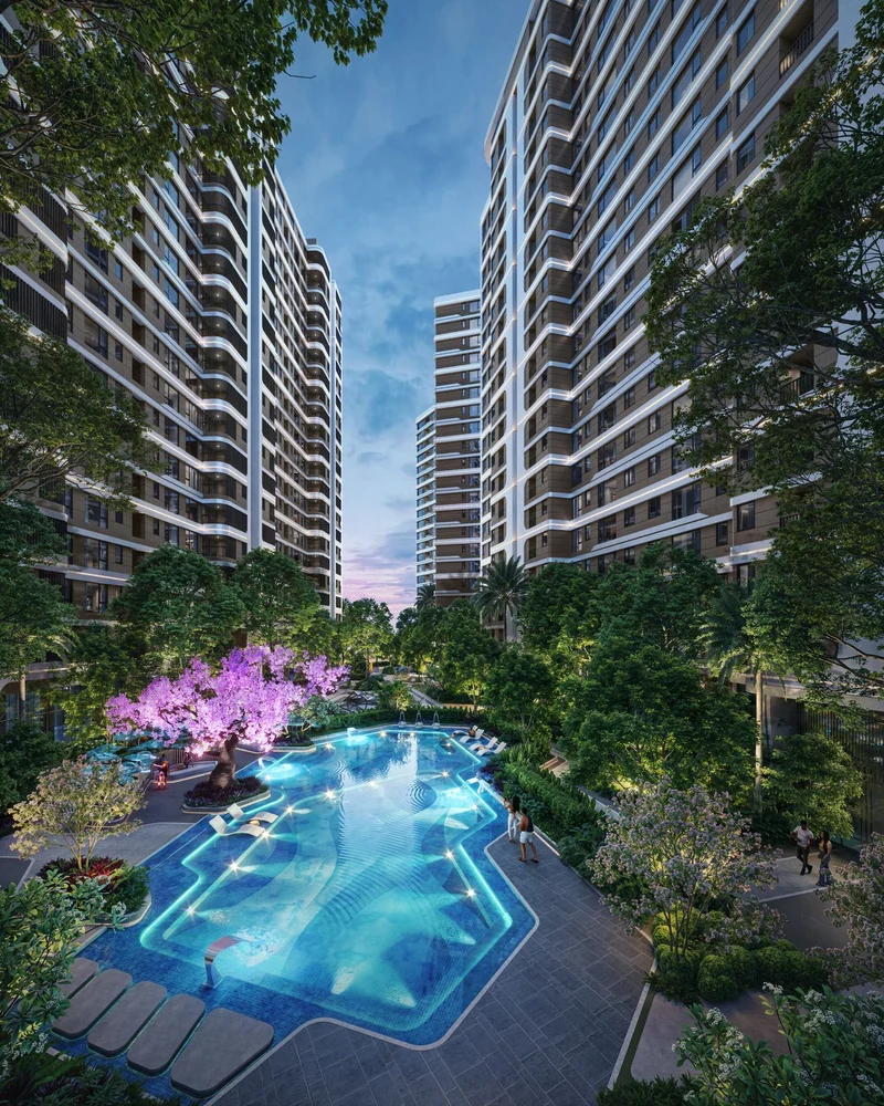 Exclusively Designed 3 Bedroom master ensuite apartments with SQ