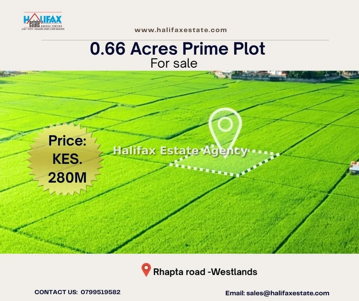Land for sale in Westlands Area