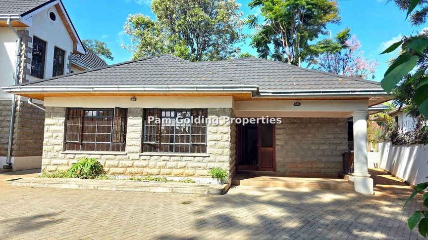 3-bedroom House for rent in Karen