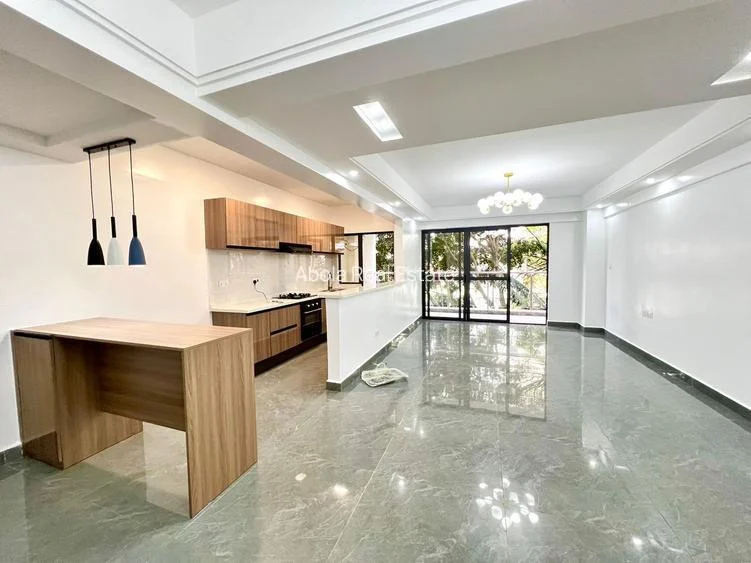 Modern elected and spacious 2 bedroom apartment on a higher floor for rent