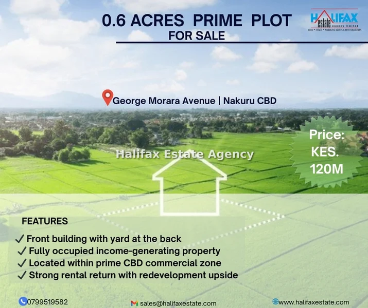 Land for sale in Nakuru