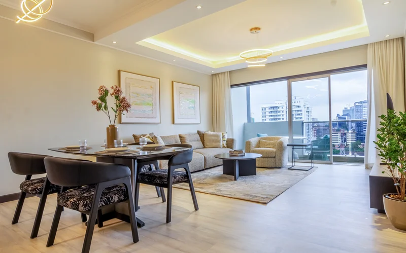 Furnished 2 Bedroom With Dsq In Riverside For Rent