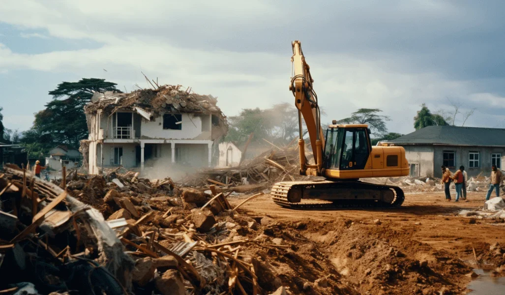 House demolitions in Athi River