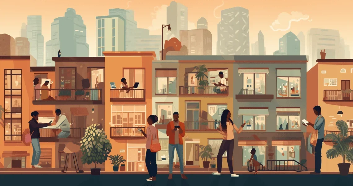 Many people use TikTok in Kenya to find property to rent or buy