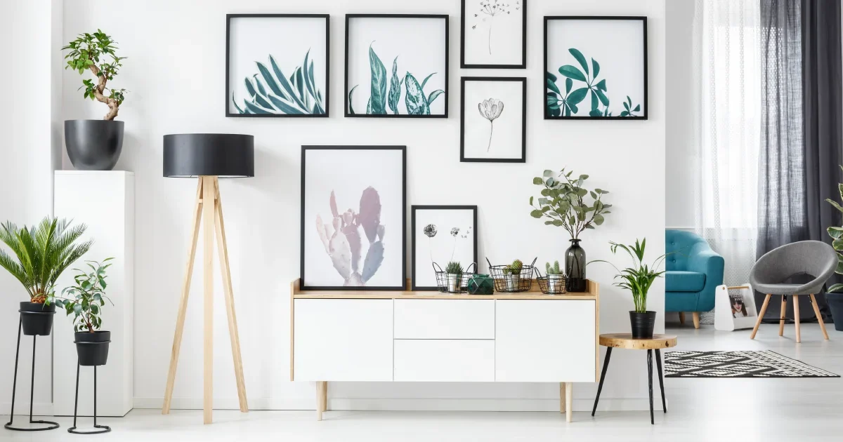Using art to decorate your home evokes emotions and reflects your personality