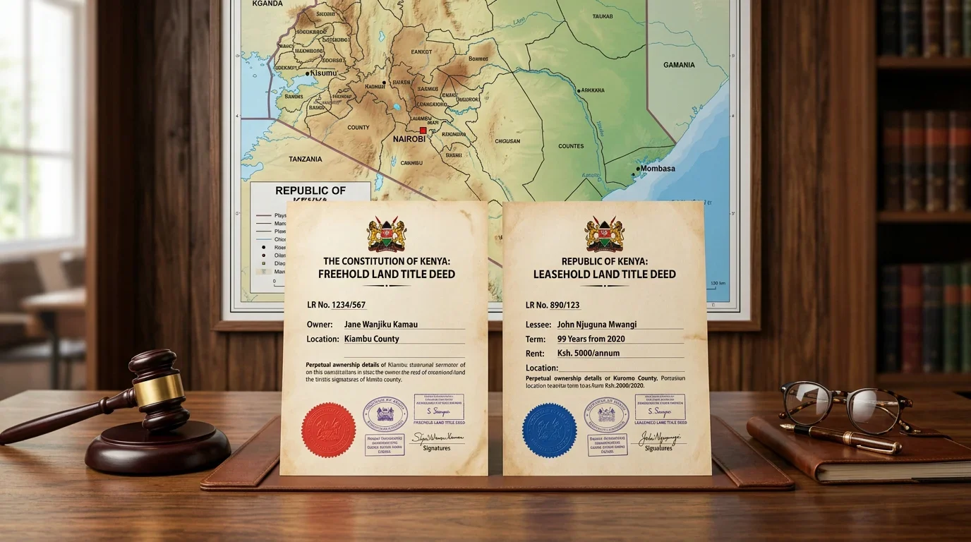 Freehold vs Leasehold: The Land Ownership Debate That Got Kenyans Talking