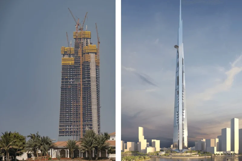 Construction Resumes on The Tallest building in The World
