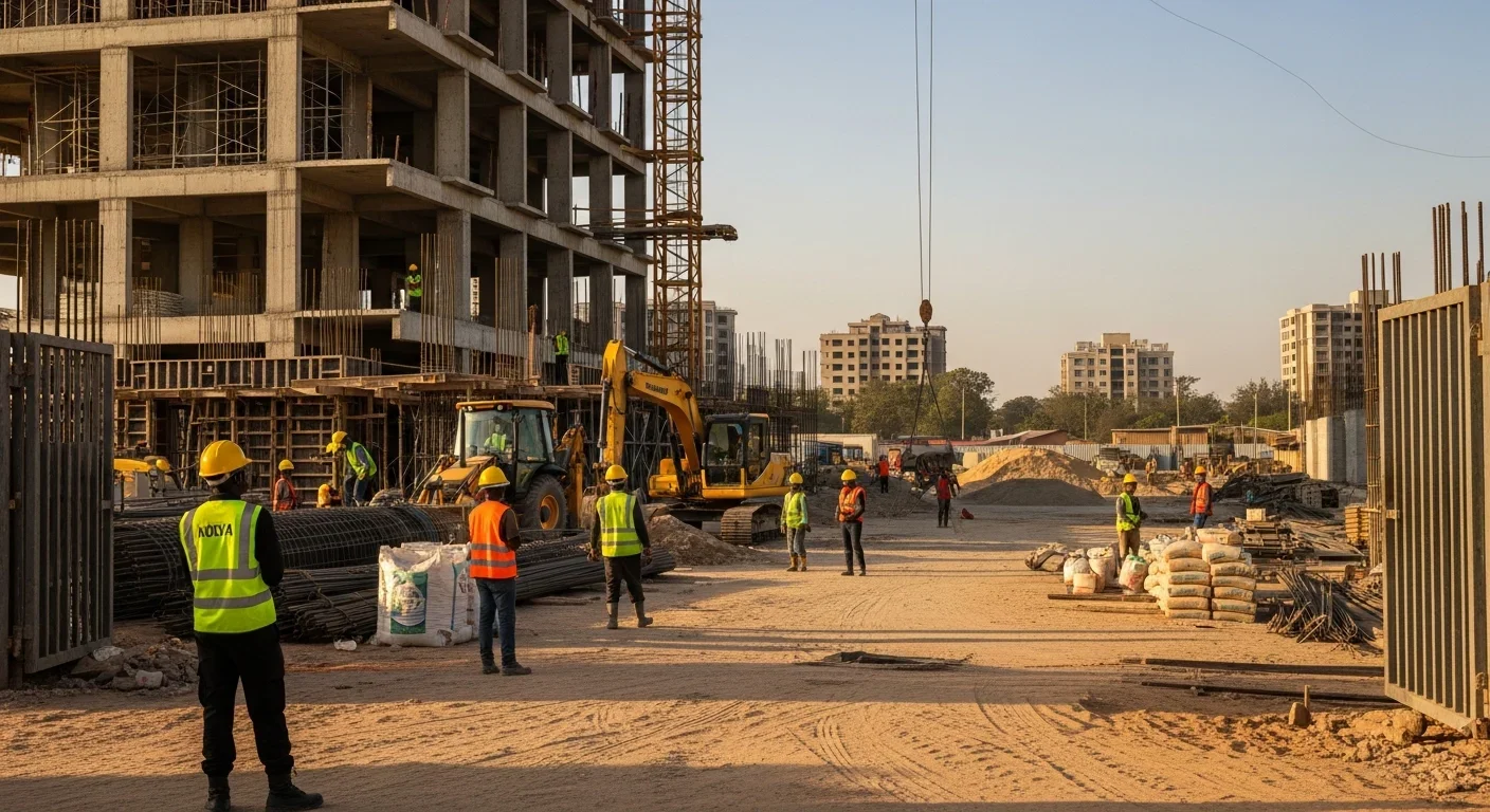 Wage Pressures Add Heat to Construction Costs as Steel, Sand Prices Surge