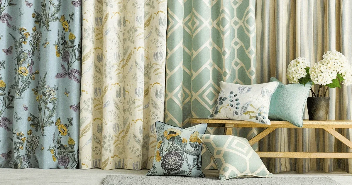 curtain prints