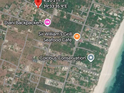 Residential Land for sale in Diani, Kwale County