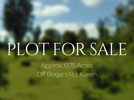 Land for sale in Karen, Nairobi